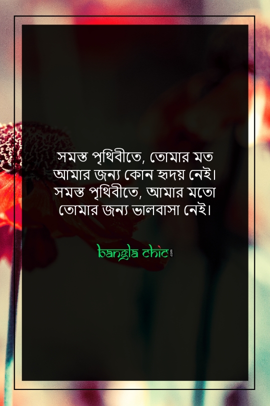 facebook romantic status bangla