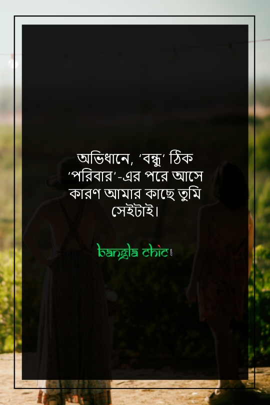 fb bio status bangla friendship